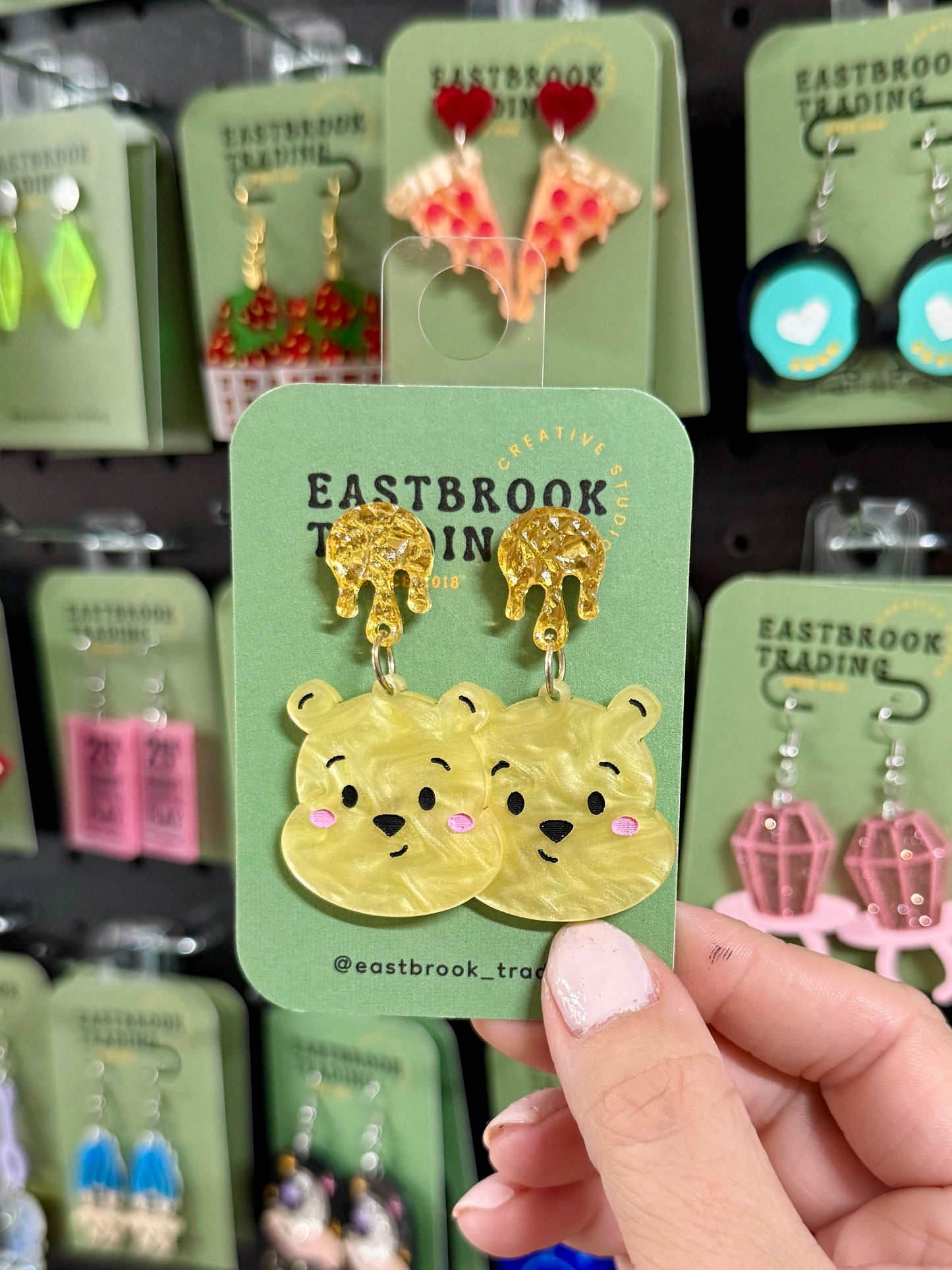 Hunny bear earrings
