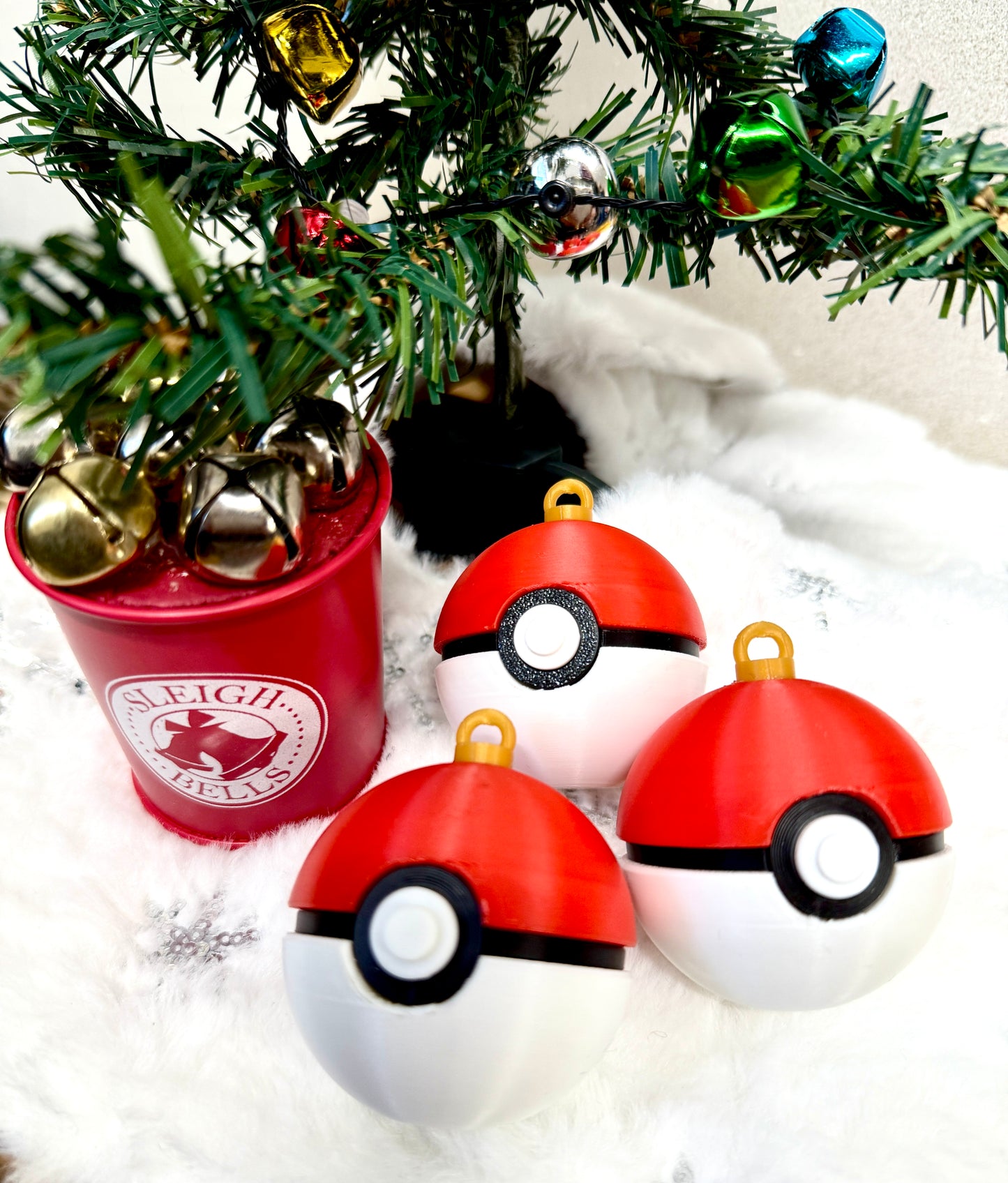 Poke Ball Ornament