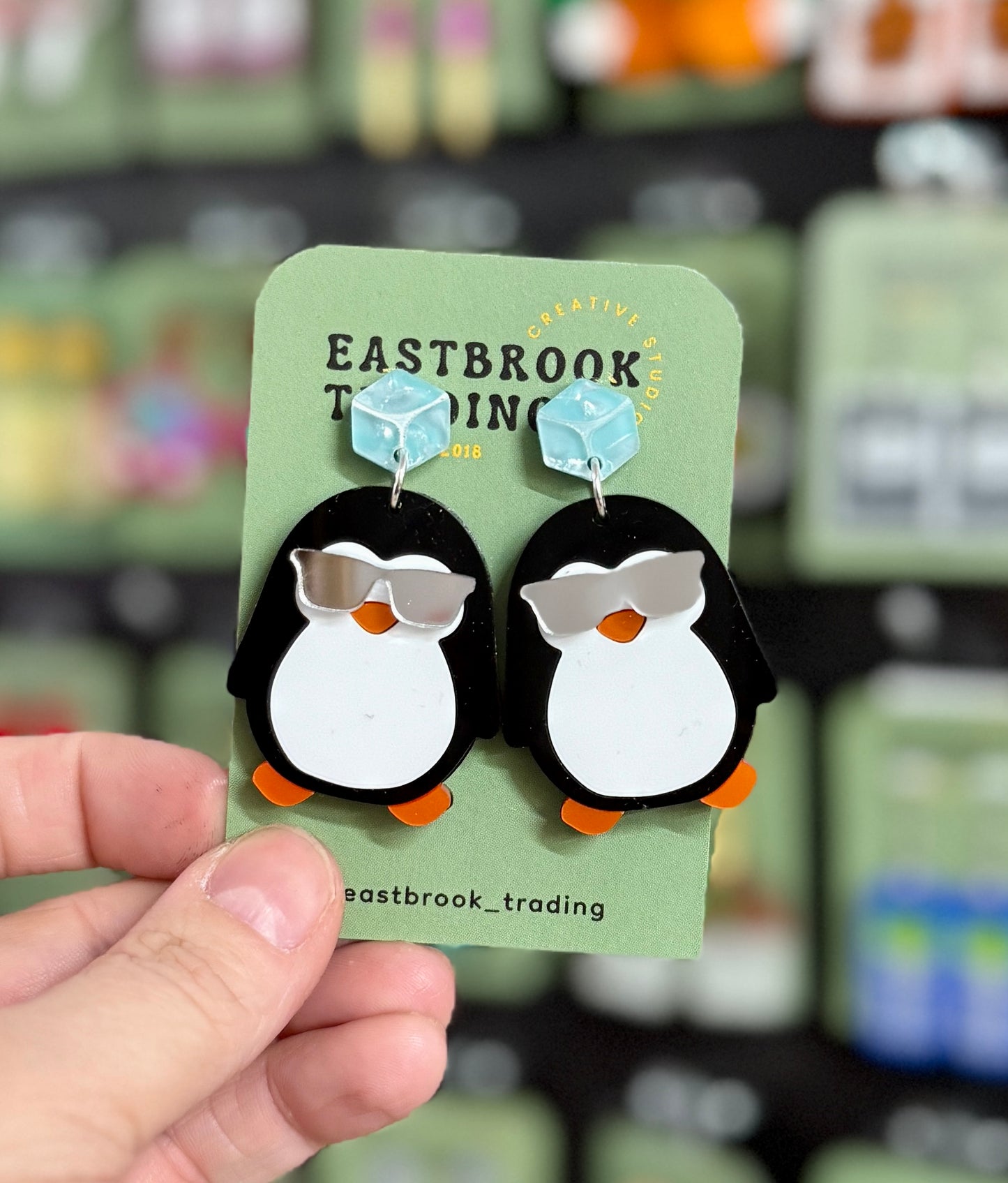 Chilly Cool Penquin earrings