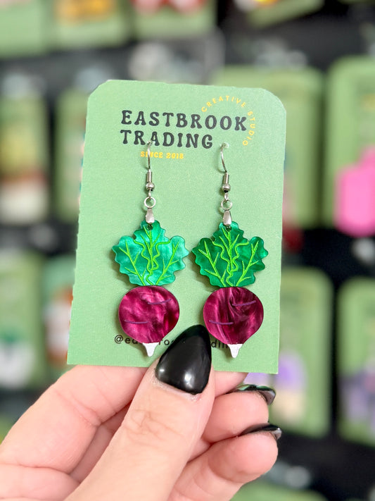 Radish Earrings