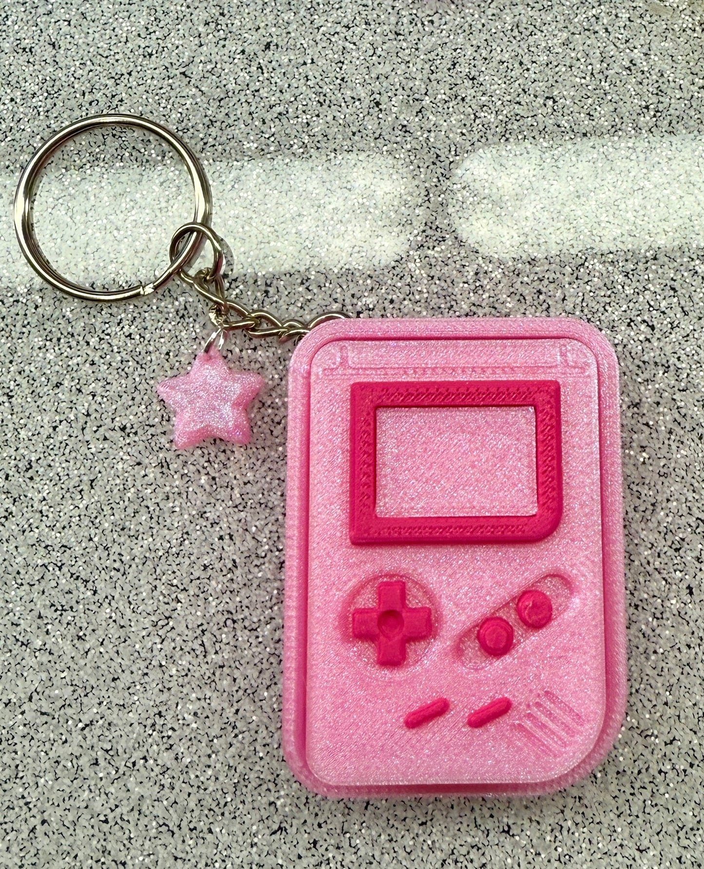 Handheld Game Clicker Keychain