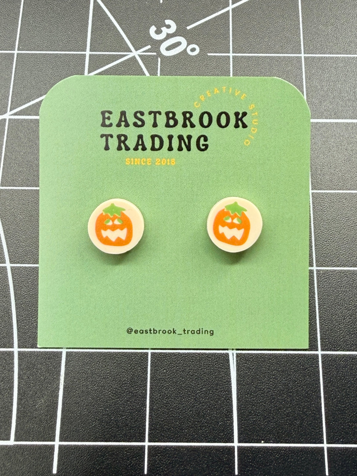 Halloween cookie studs