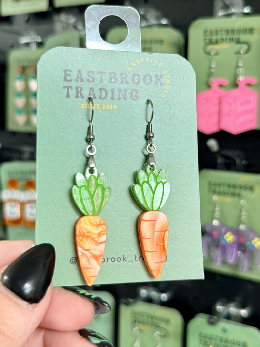 Carrot Earrings