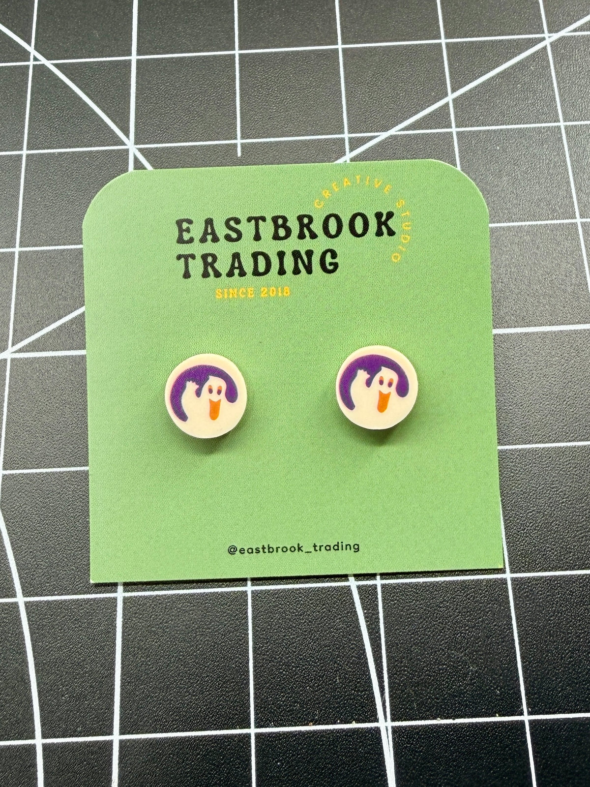 Halloween cookie studs