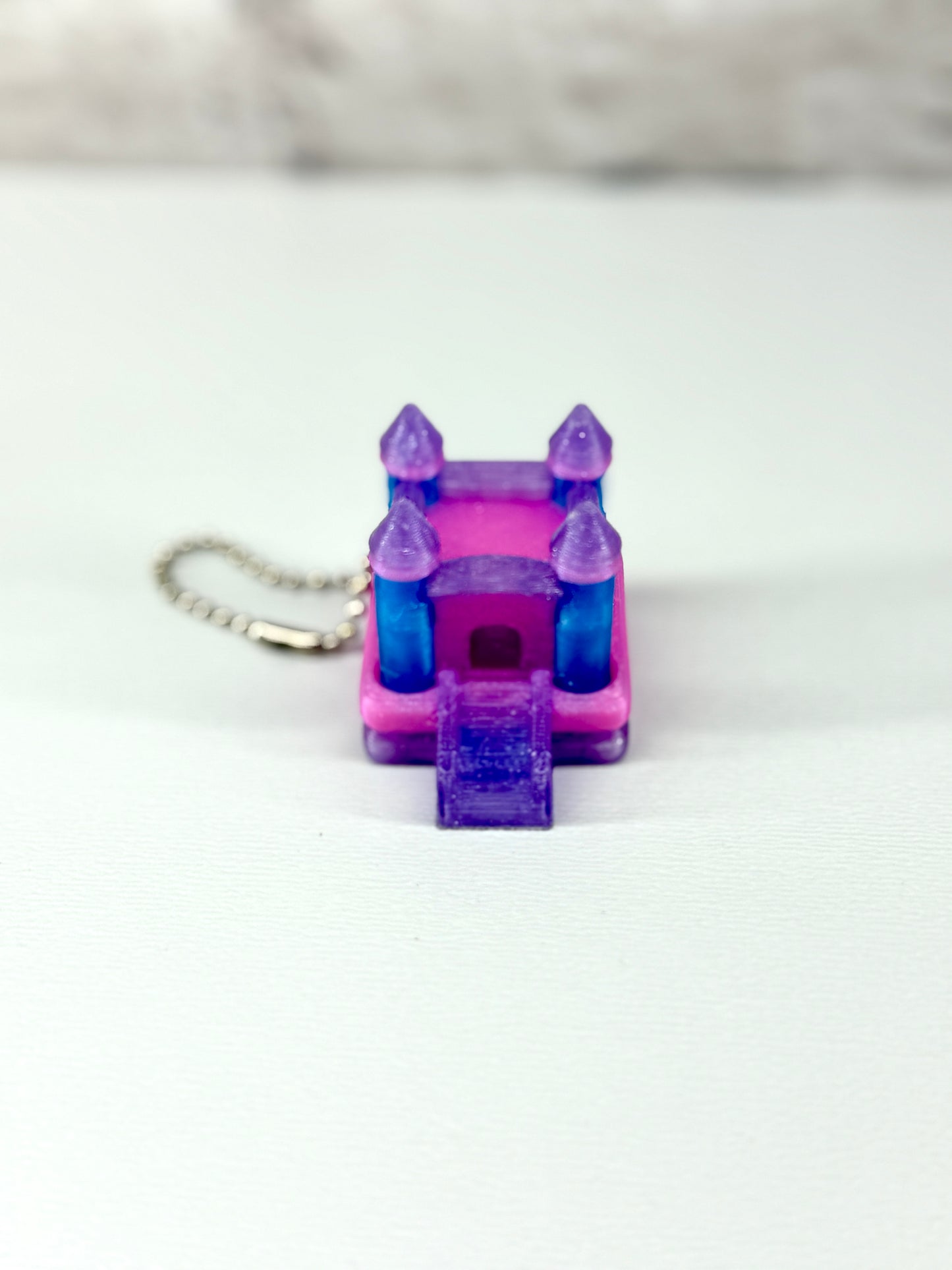 Bouncy House Clicker Keychains