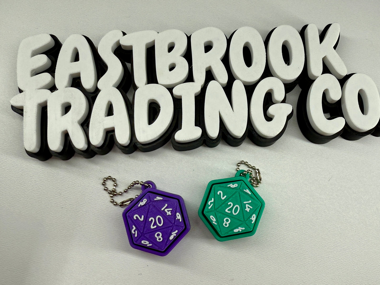 Dice Clicker Keychain