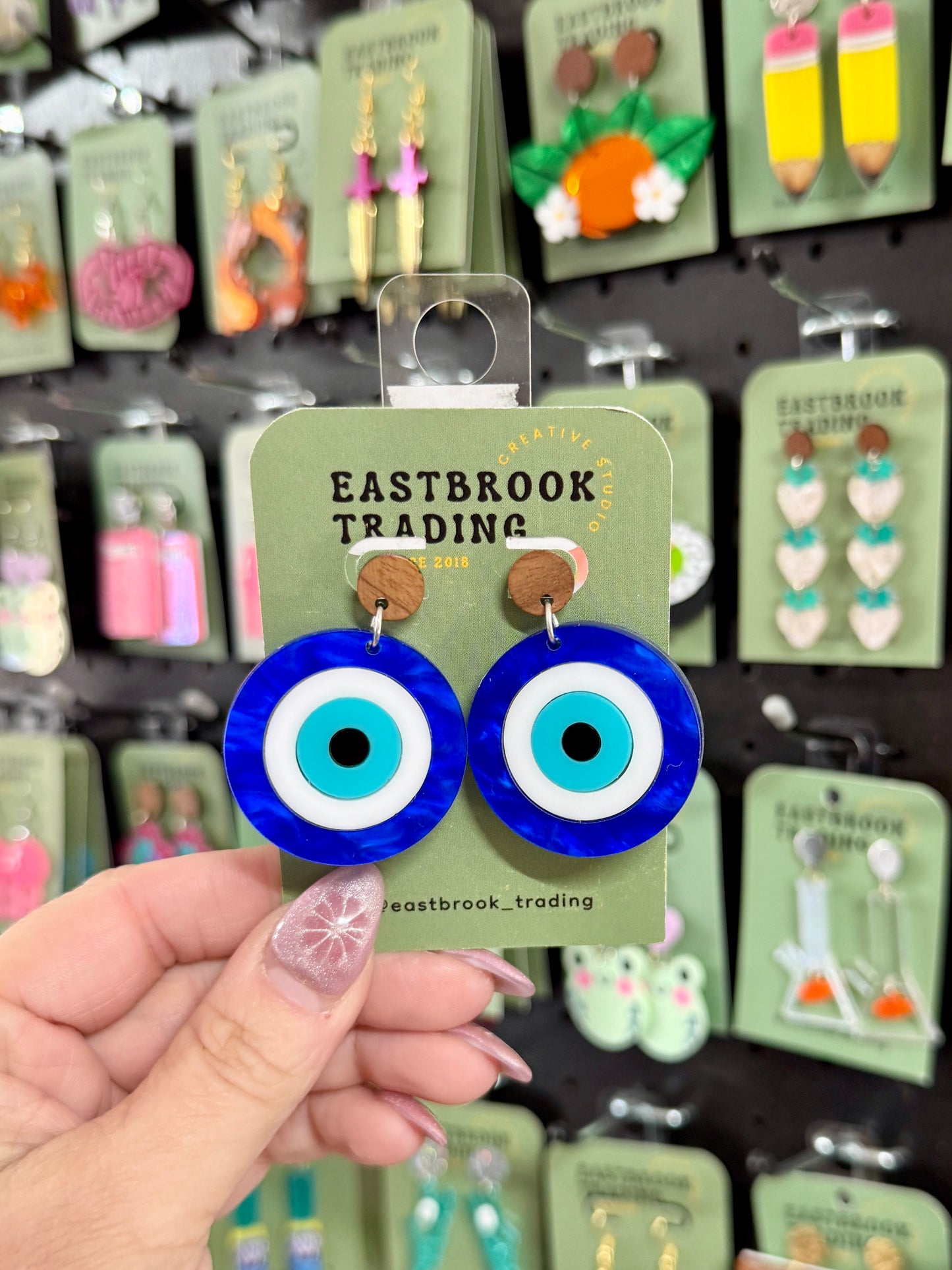 Evil Eye Earrings