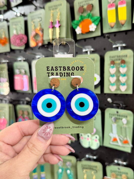 Evil Eye Earrings
