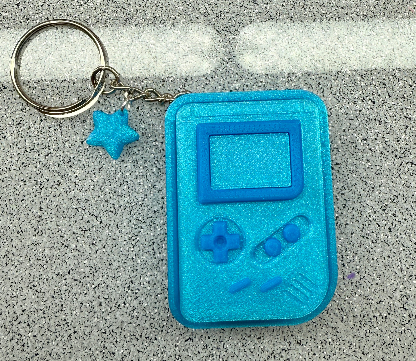 Handheld Game Clicker Keychain