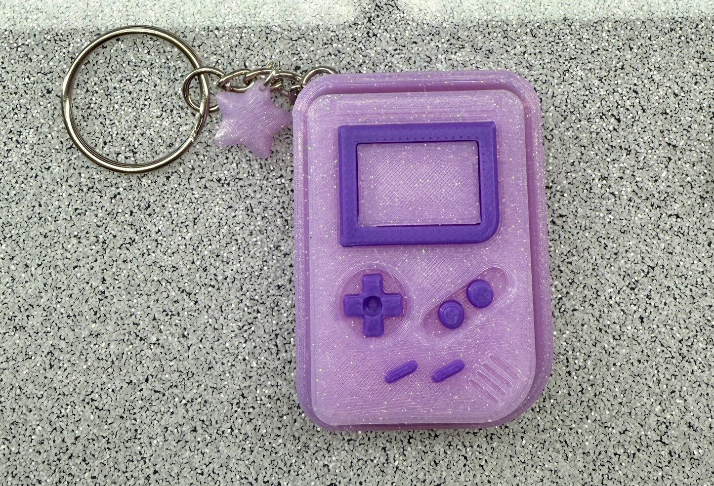 Handheld Game Clicker Keychain