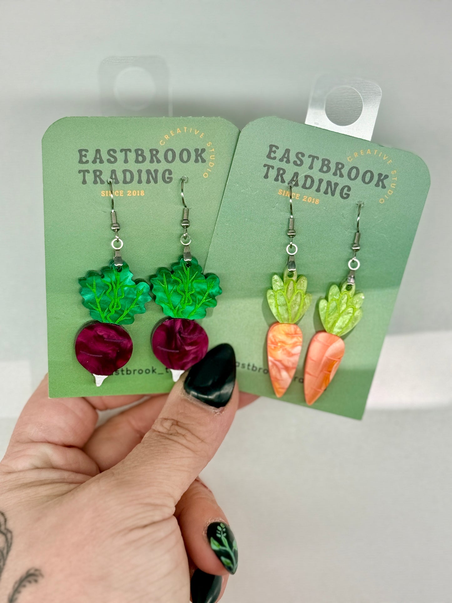 Radish Earrings
