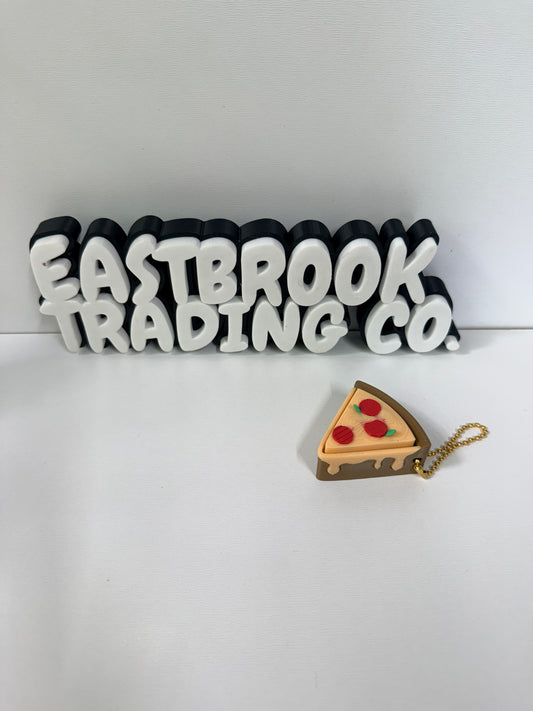 Pizza Slice Clicker Keychain