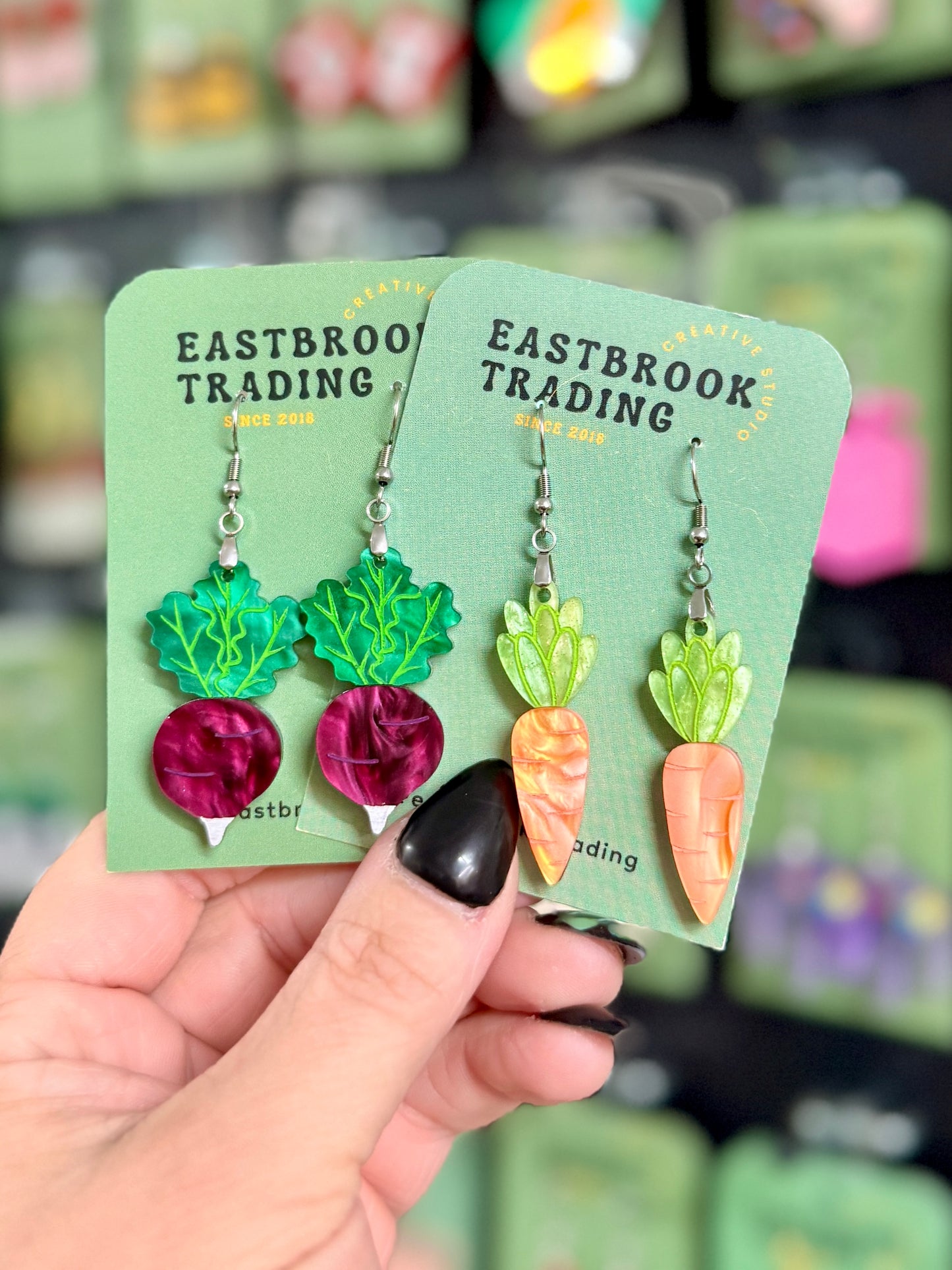 Carrot Earrings