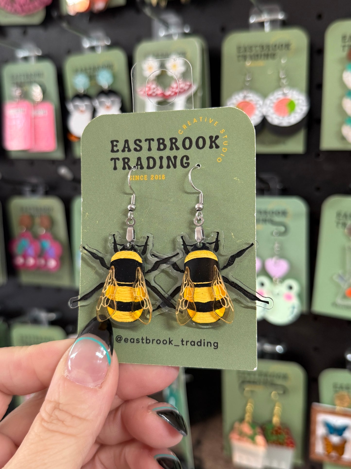 Bee Earrings