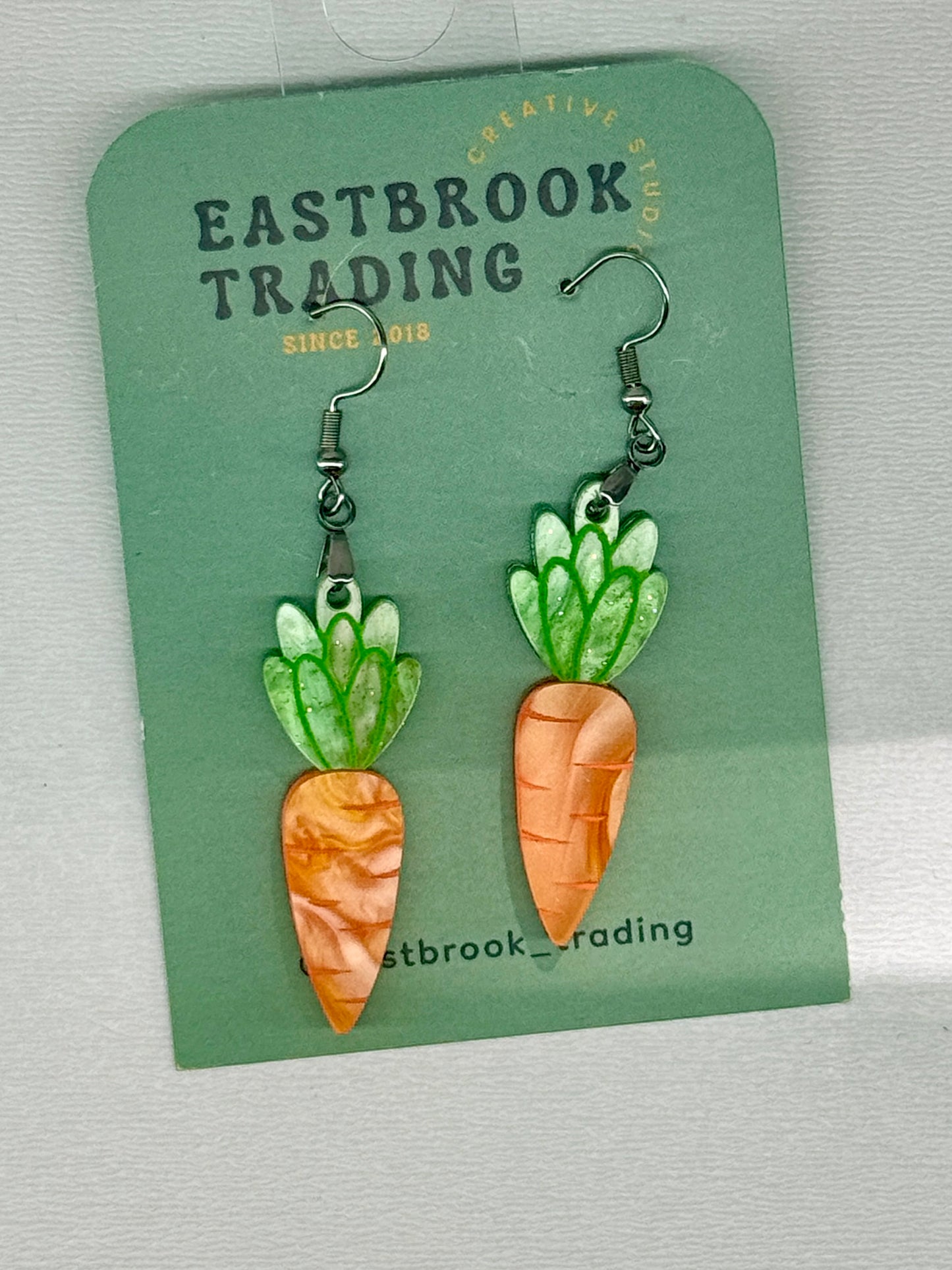 Carrot Earrings