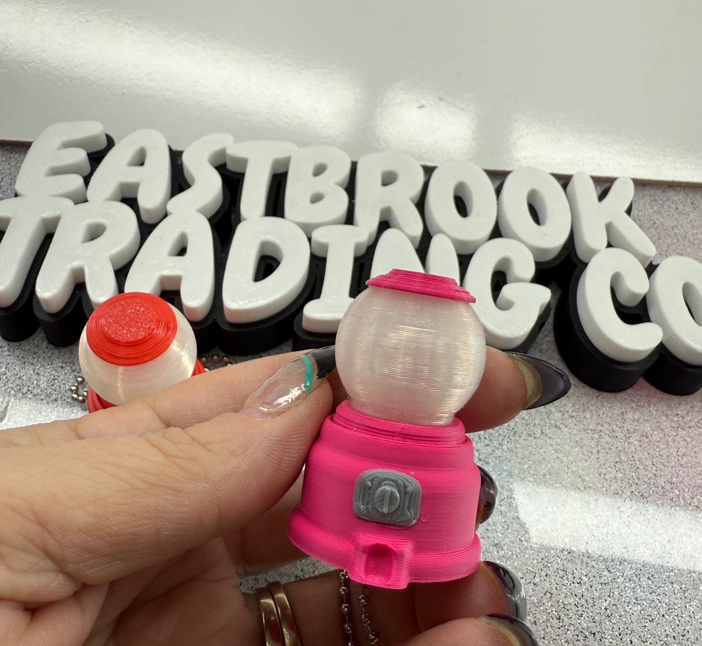 Mini Gumball Clicker Keychain