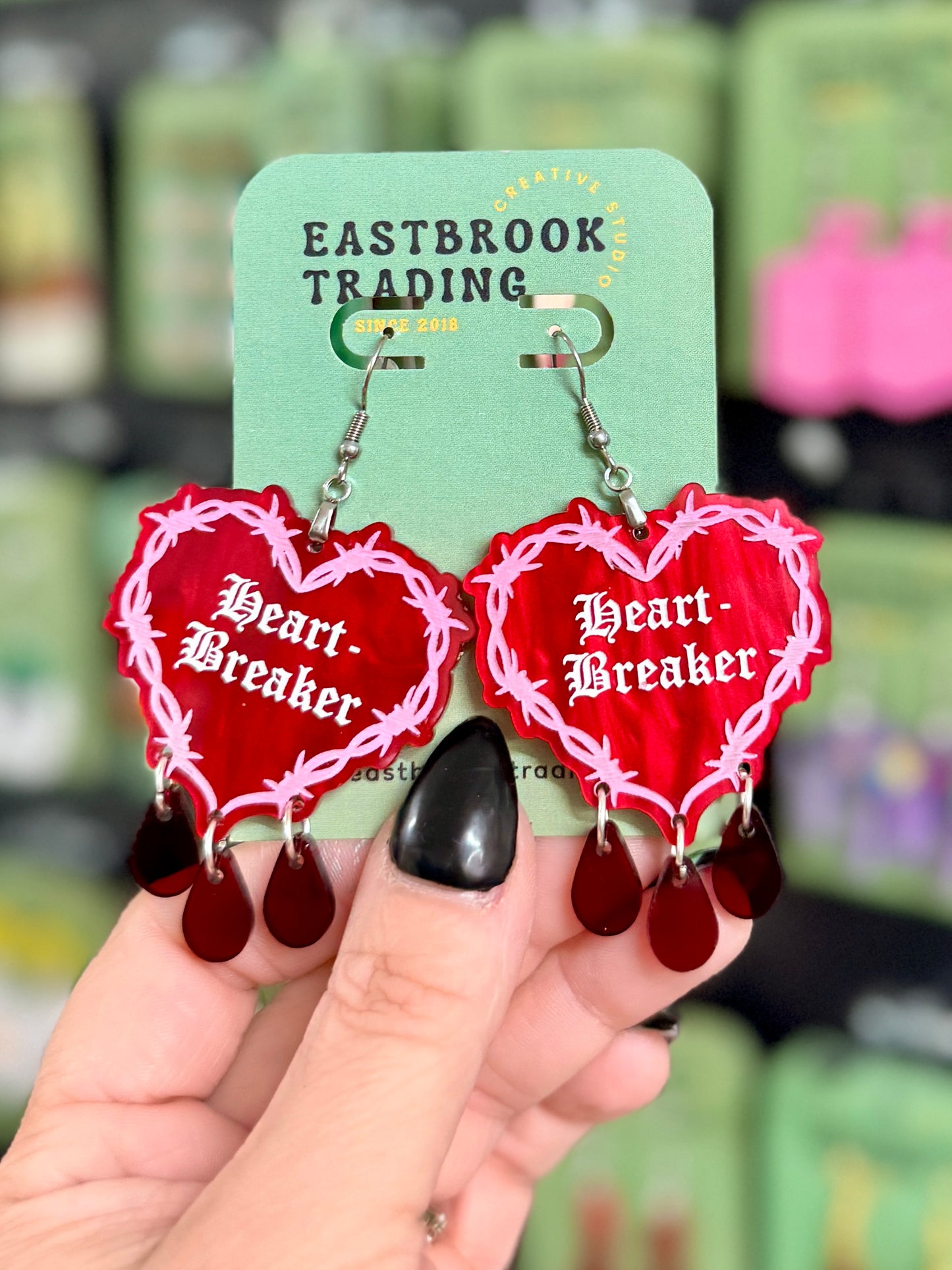 Heart-Breaker Earrings