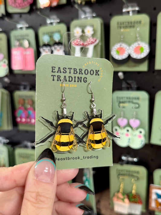 Bee Earrings