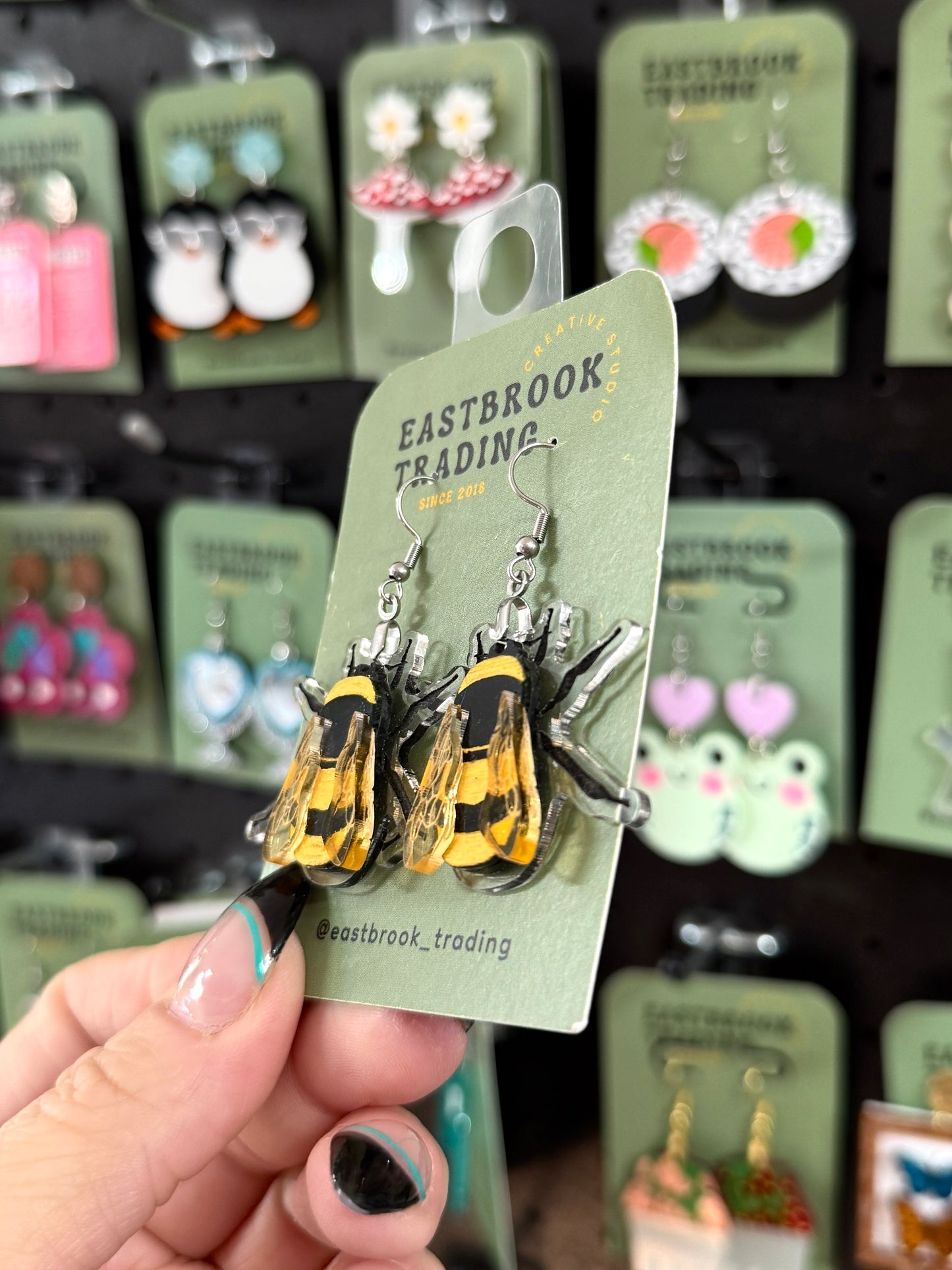 Bee Earrings