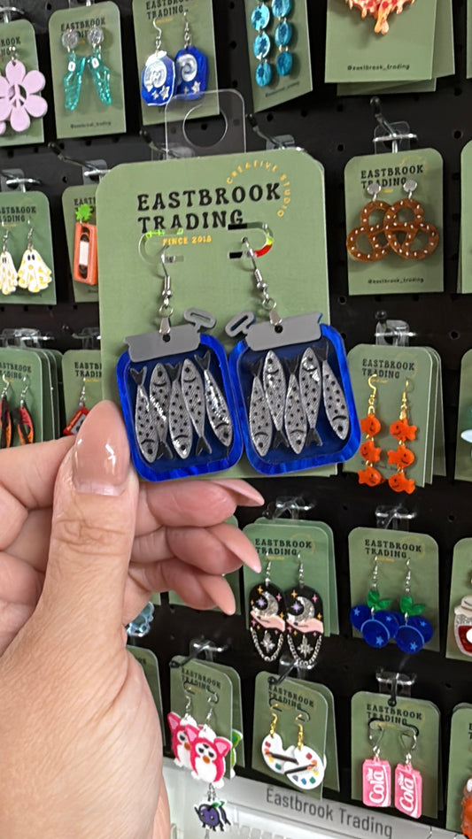 Sardine earrings