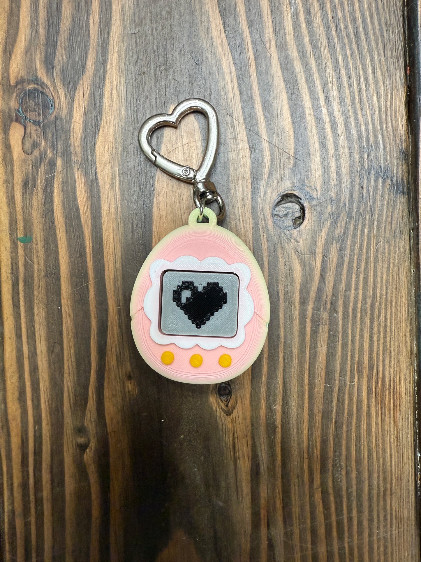 Digital Pet Fidget Clicker Keychain