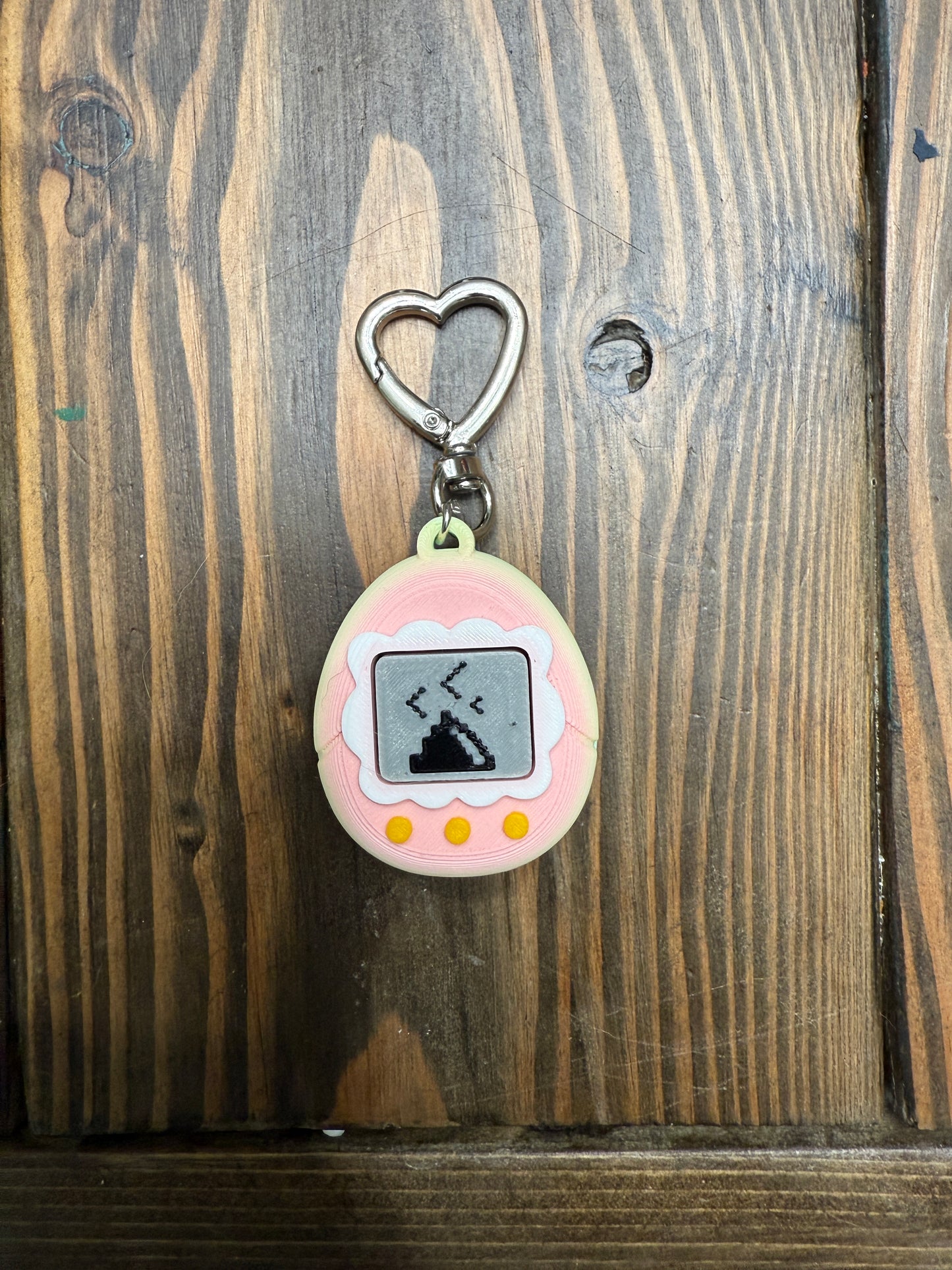 Digital Pet Fidget Clicker Keychain