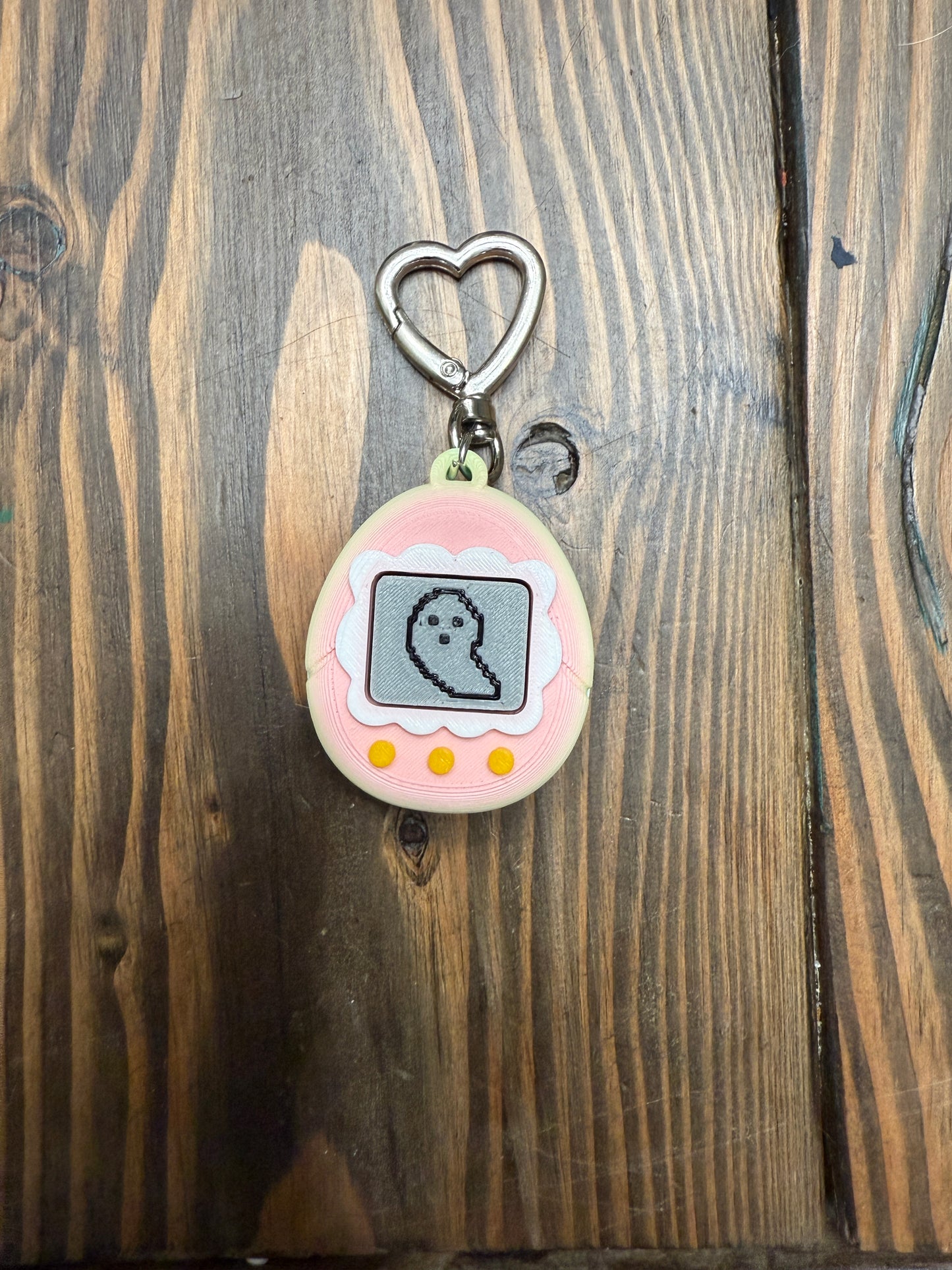 Digital Pet Fidget Clicker Keychain