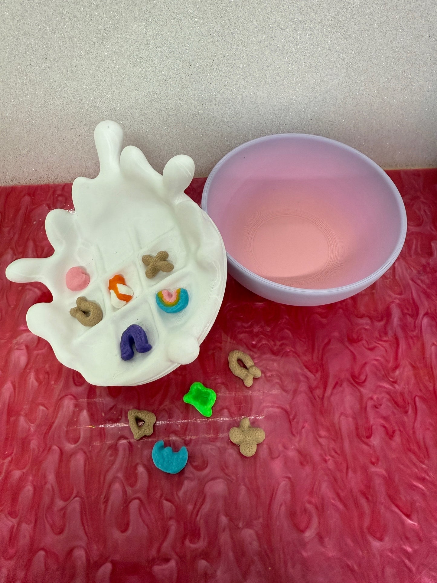 Lucky cereal Tic-Tac-Toe set