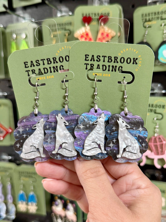 Howling Wolf earrings