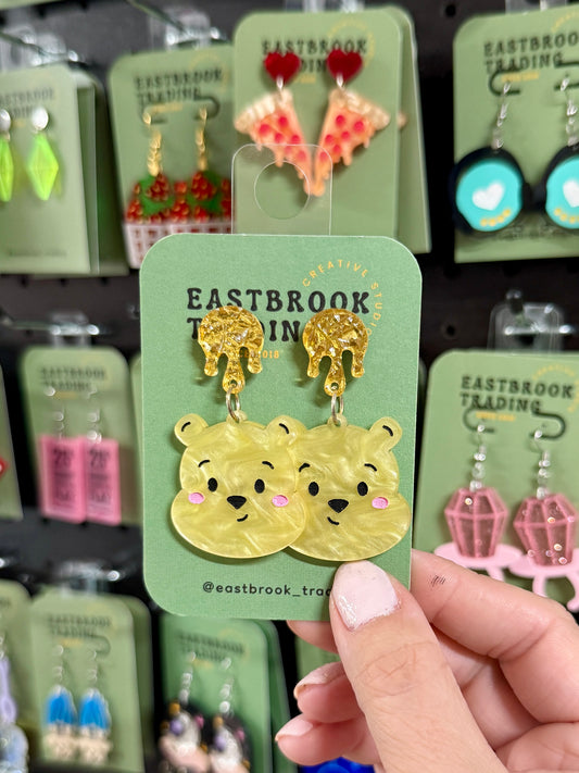 Hunny bear earrings