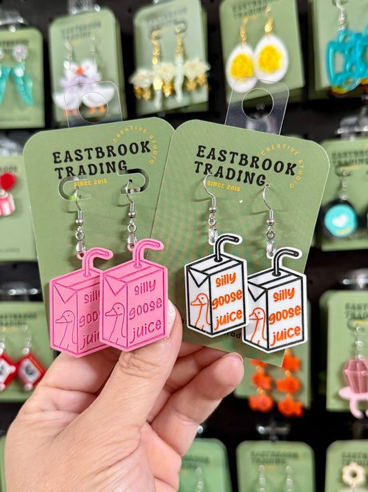 Silly Goose earrings