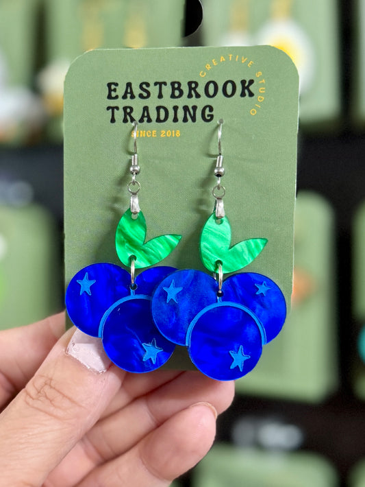 Blueberry Cluster earrings