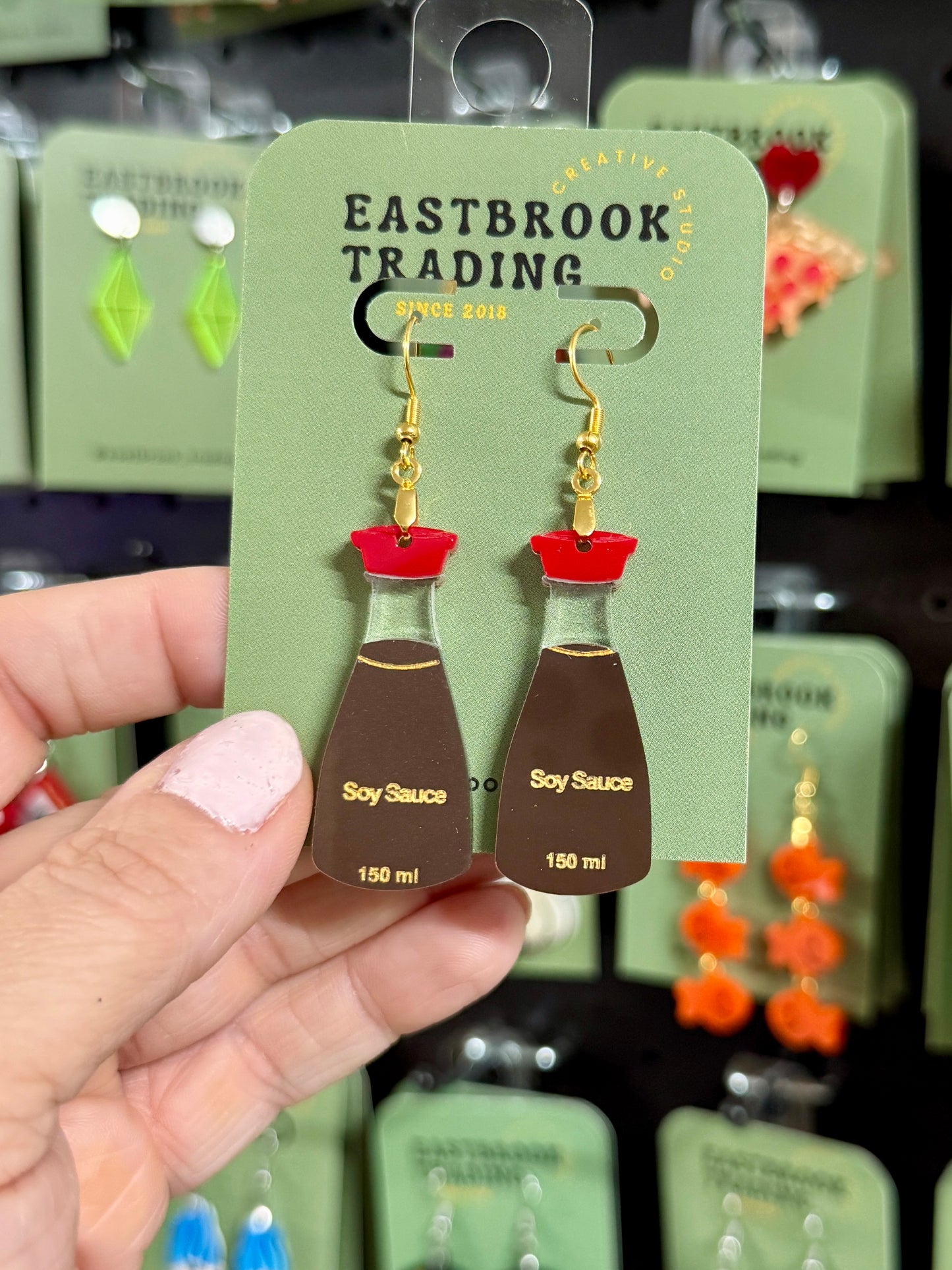 Soy Sauce earrings
