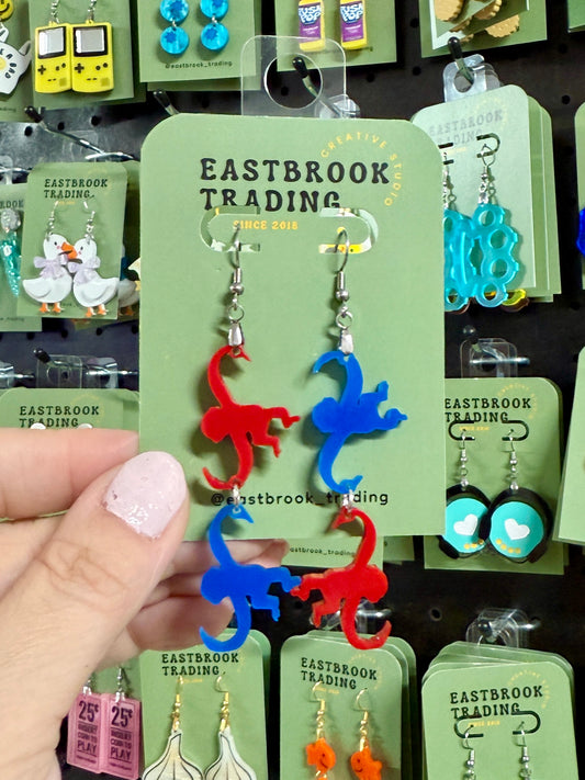 Barrel of Moneky earrings