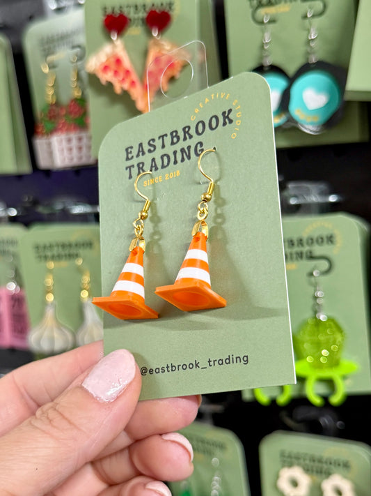 Safety Cone earrings