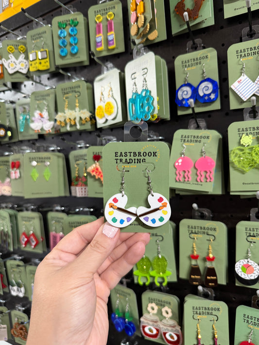 Paint Palette Earrings
