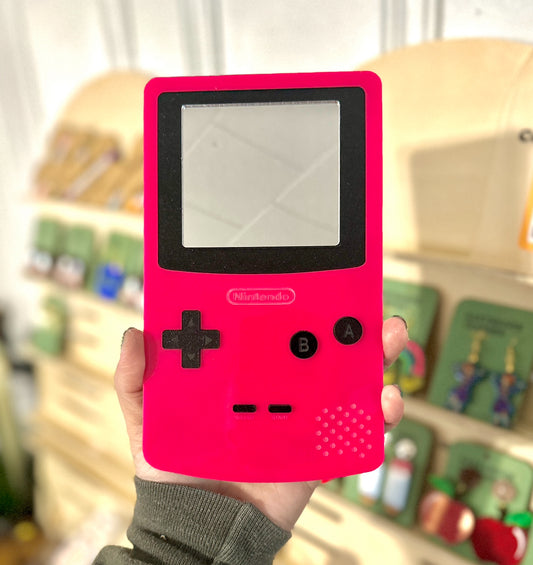 Handheld game mirror/wallart