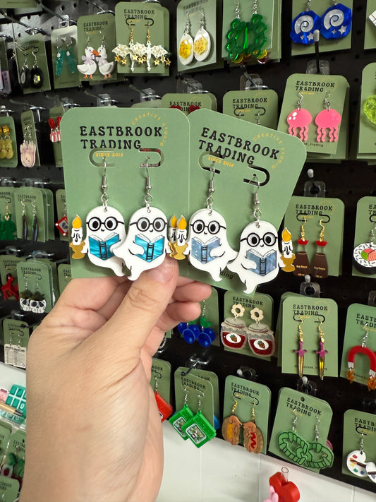 Ghost reader Earrings