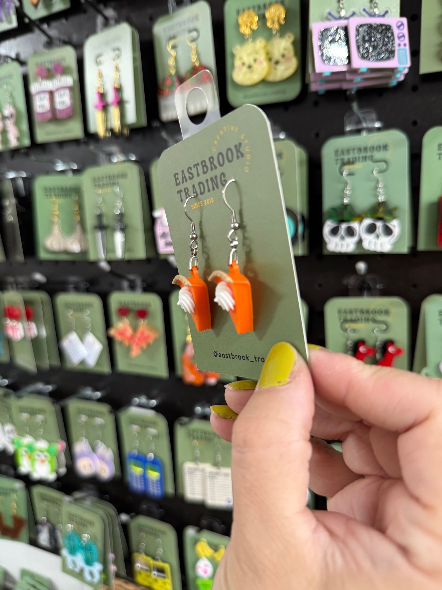 Pumpkin Pie Earrings