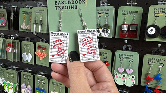 Would Haunt Again earrings