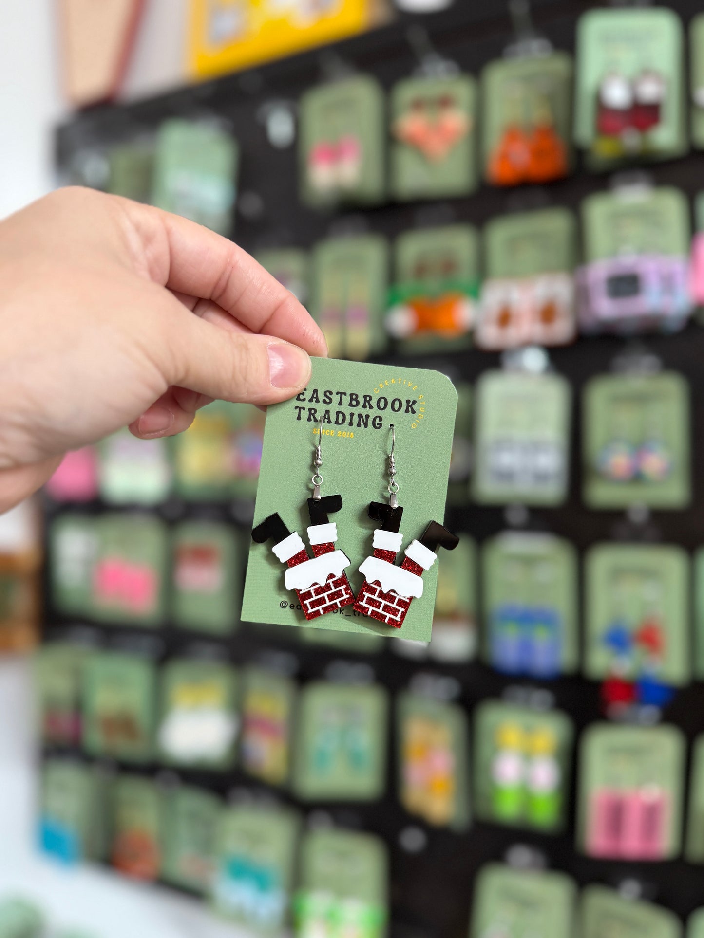 Stuck in the Chimnney Earrings