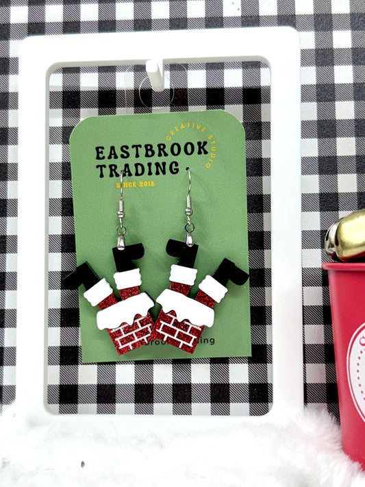 Stuck in the Chimnney Earrings