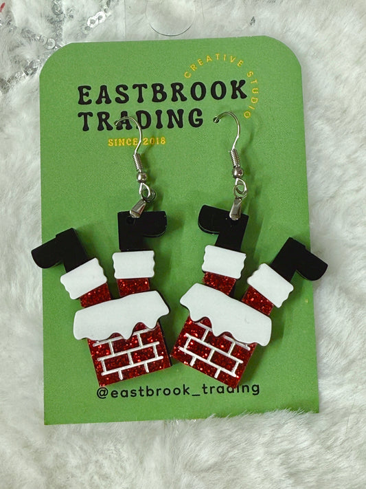 Stuck in the Chimnney Earrings