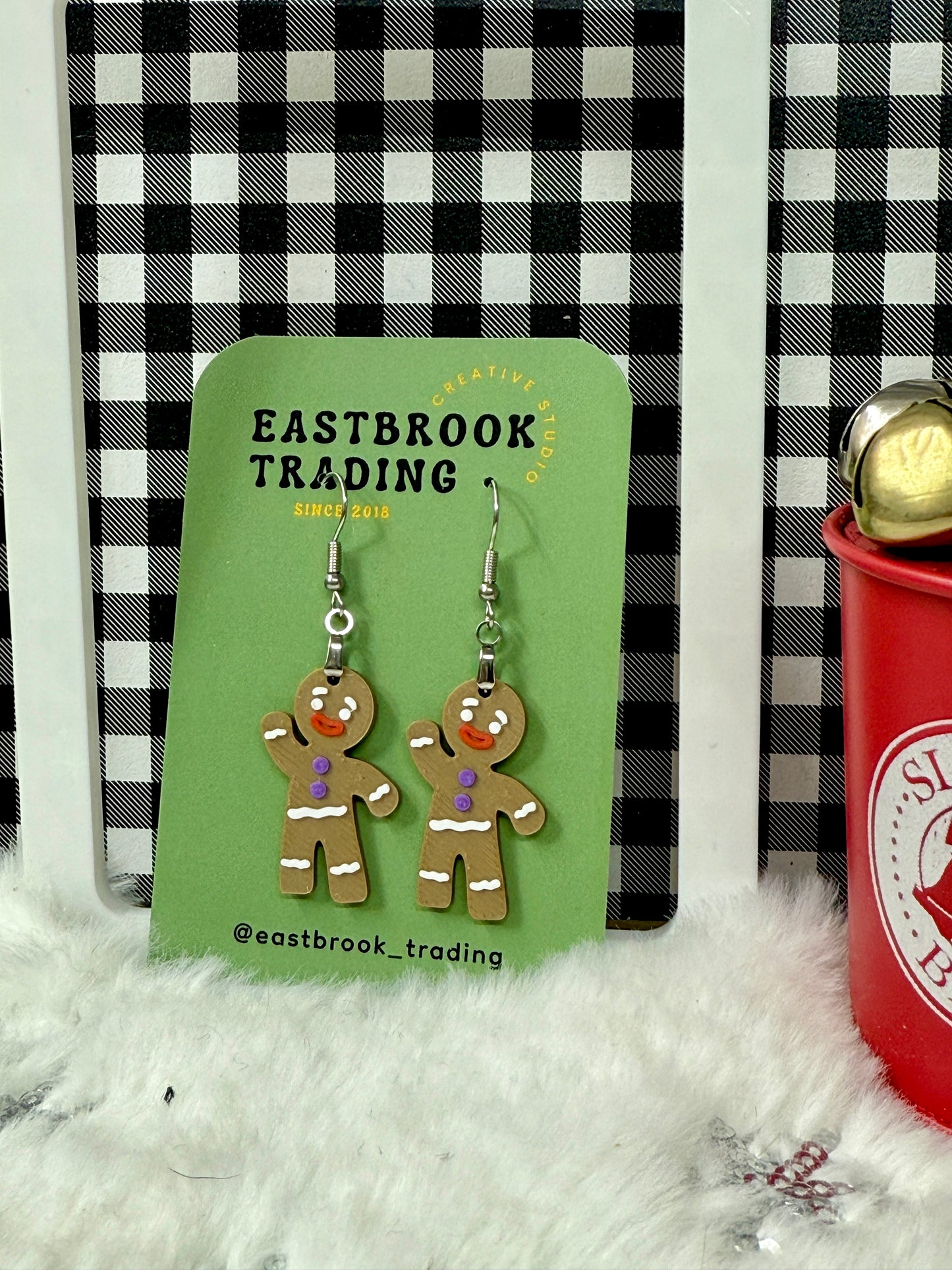 Gingerbread Earrings