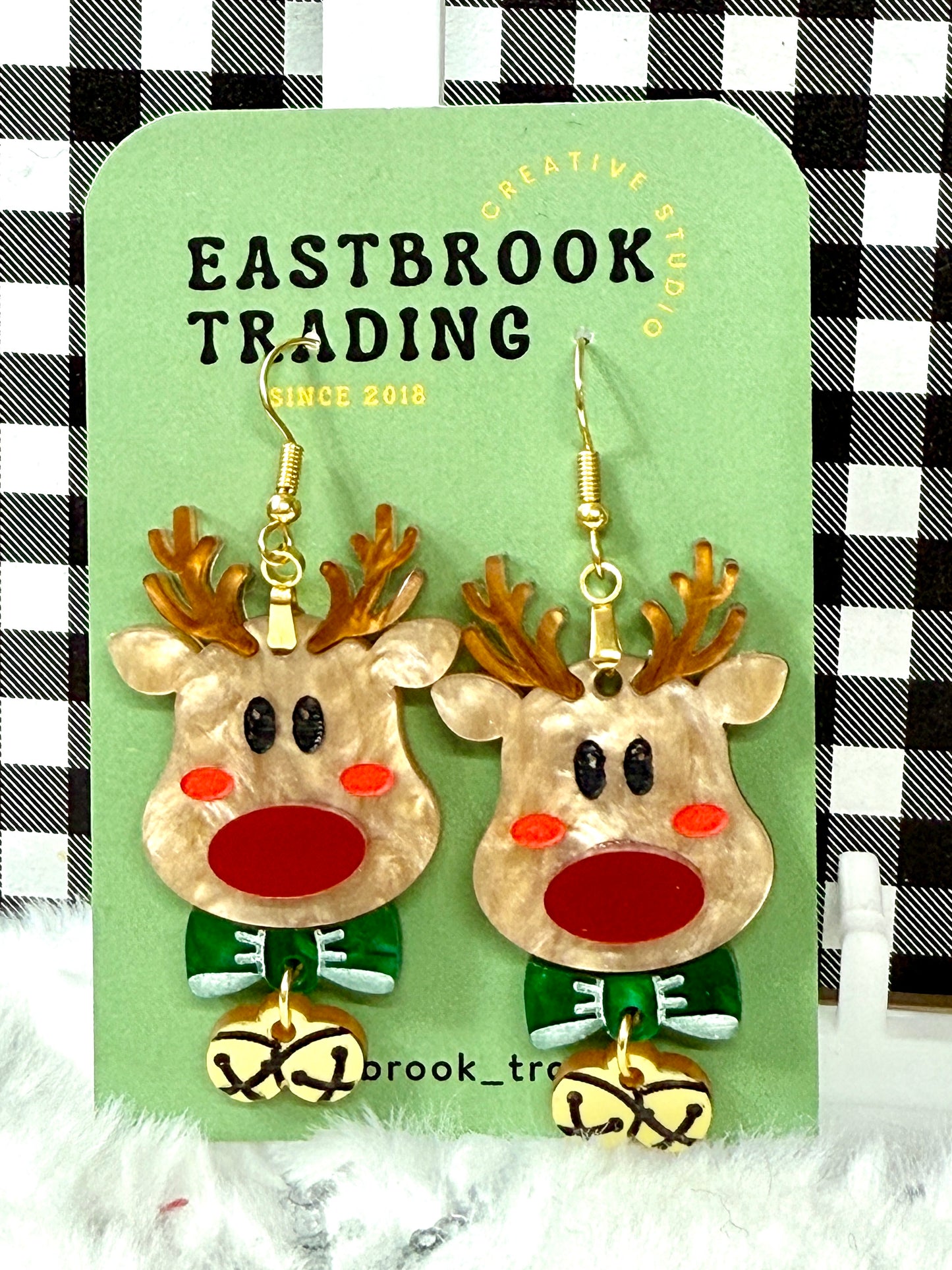 Reindeer Earrings