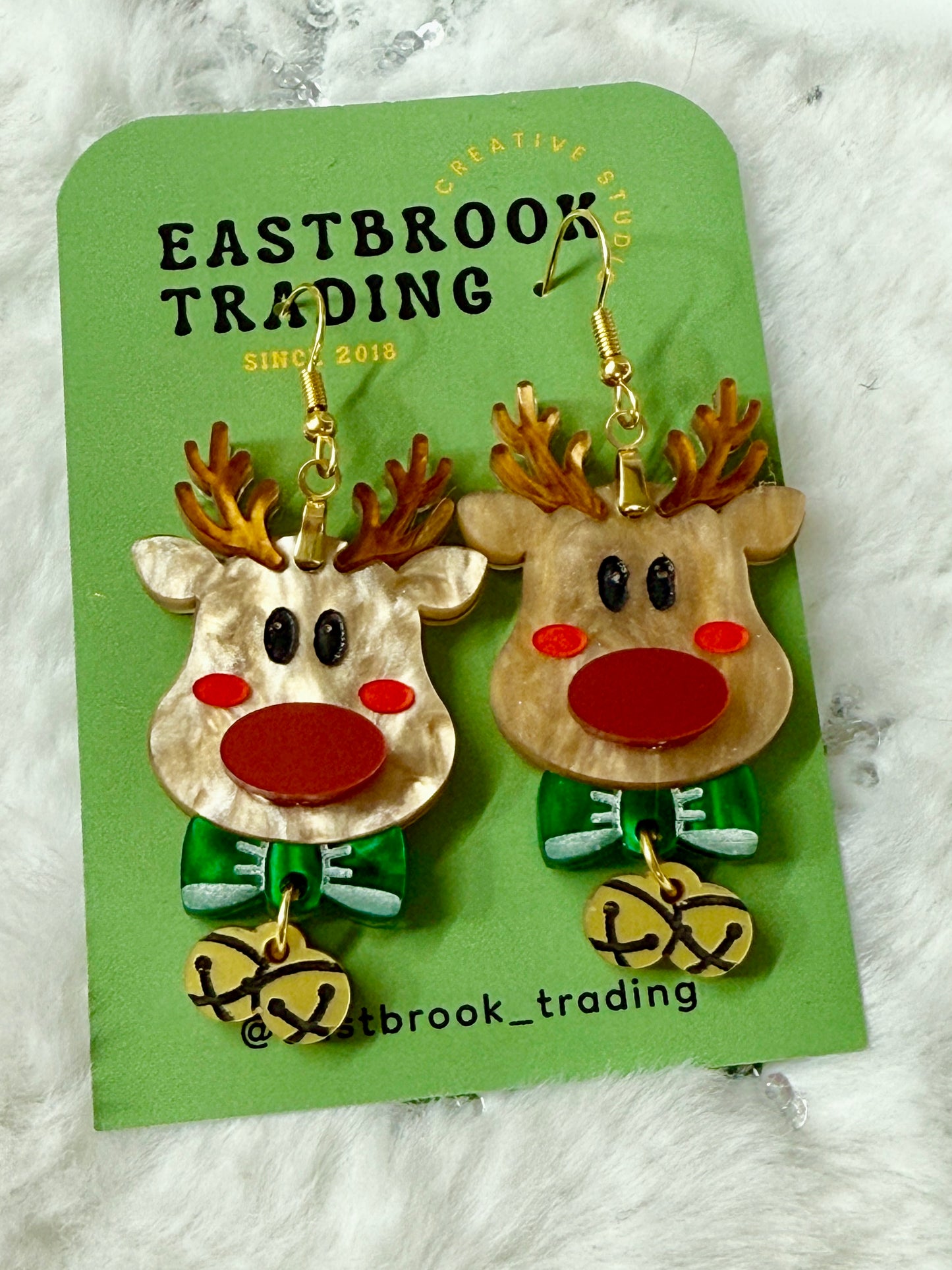 Reindeer Earrings