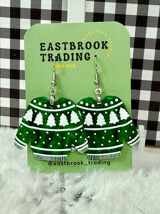 Holiday Sweater Earrings