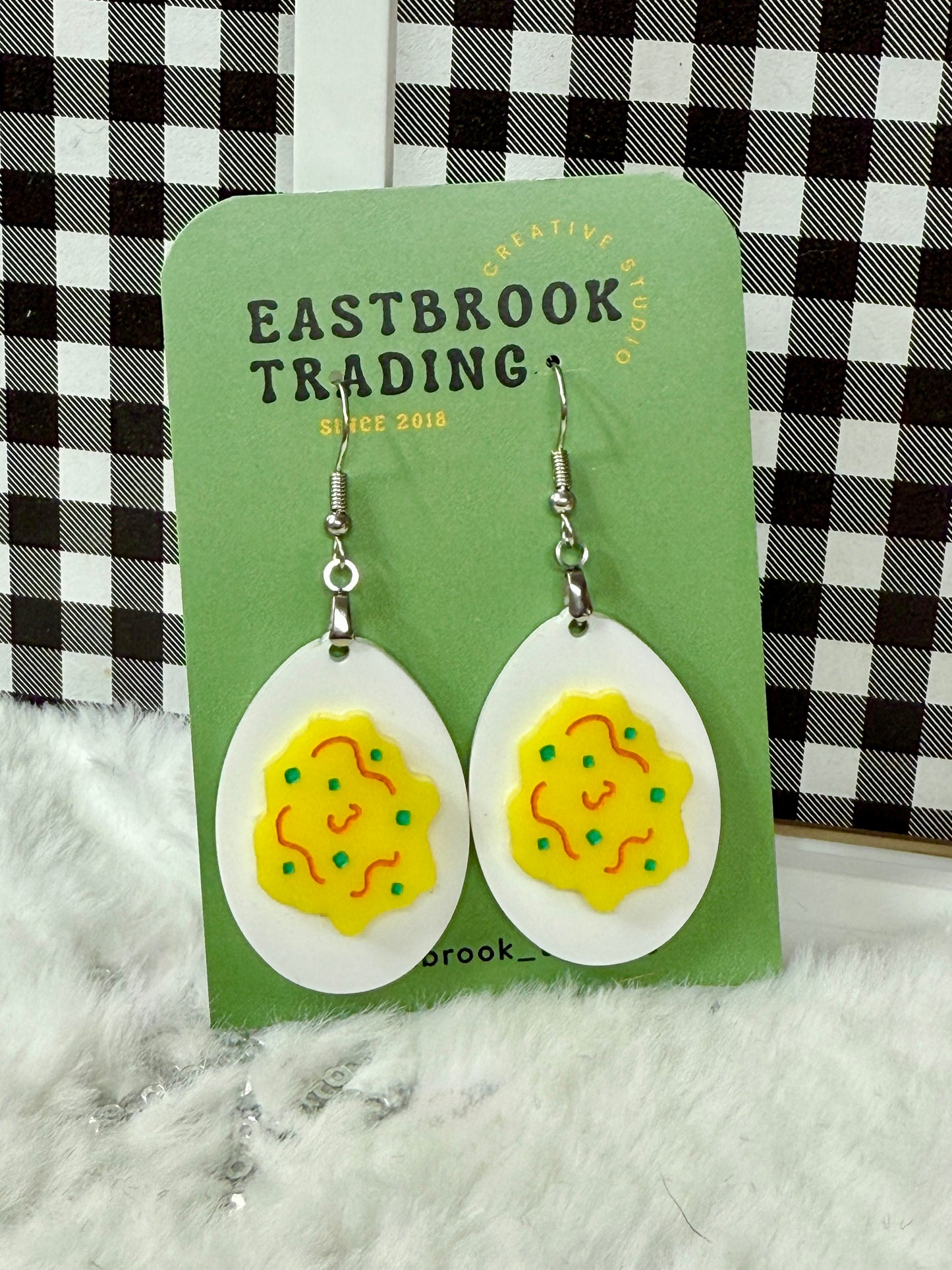 Deviled Egg Earrings