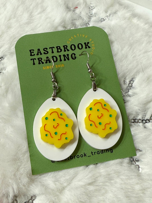 Deviled Egg Earrings