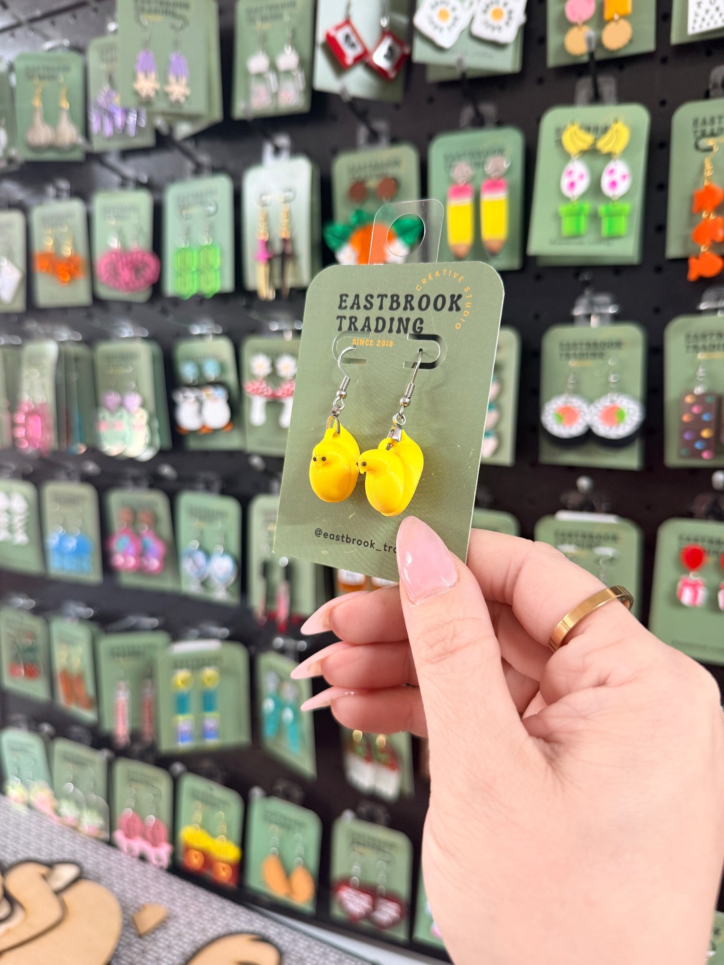 Peeps Chicks Earrings